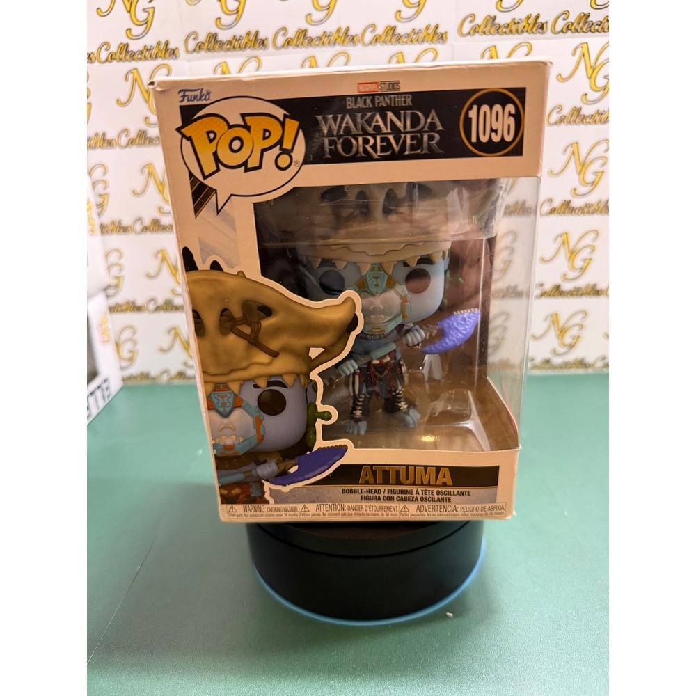 Funko Pop Marvel Black Panther Wakanda Forever Attuma 1096 Vinyl Bobble-Head